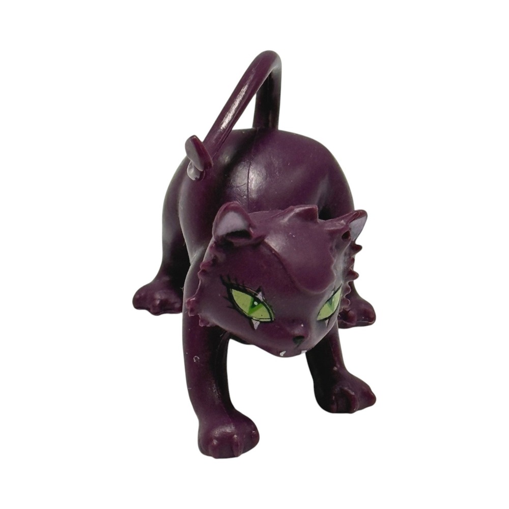 Mattel Monster High Crescent Pet Purple Cat Wave 1 Clawdeen Wolf 2010